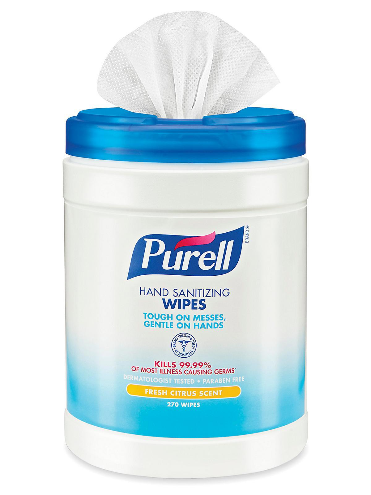 270 CT PURELL SANI WIPES CAN N/ALC
